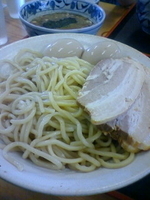 「つけ麺+特盛り+味玉2個+肉増し」@つけめん・らあめん 福は内の写真