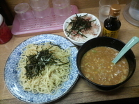 「カレーつけ麺+たまごかけご飯」@さいたま屋 板橋店の写真