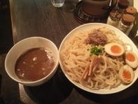 「天上つけめん・極太麺・大盛300g+味玉」@麺豪Kの写真