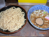 「つけめん\850+海老玉\150」@六厘舎 本店の写真