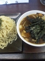 「黒こしょうつけめん（味玉トッピング）」@らーめん Nageyariの写真