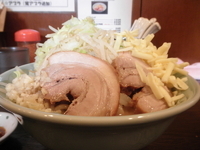 「あかつき麺+辛玉+チーズ 「650円+100円+50円」」@麺や あかつきの写真