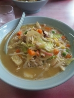 「みそチャンポン680円」@一楽ラーメンの写真