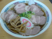 「チャーシューワンタンメン大盛1050円」@平和園の写真