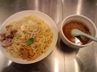 「濃厚魚粉つけそば（2玉）」@つけそば とんぼ軒の写真