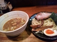 「つけめん+ロース焼豚」@柳麺まる重の写真