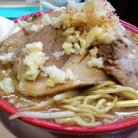 「味噌豚野郎（ニンニク増し）」@野郎ラーメン 神田本店の写真