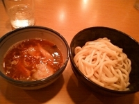 「ミニ辛つけ麺」@頑者 新横浜ラーメン博物館店の写真