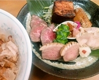 「肉御麺（和風BROWN）1000円」@MENYA 食い味の道有楽の写真