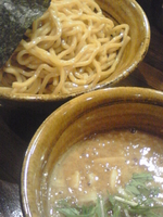 「ベジポタつけ麺（国産小麦太麺）大盛」@つけ麺 えん寺 吉祥寺総本店の写真