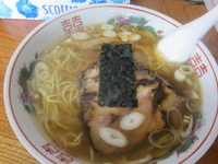 「塩ラーメン（麺かためで）（700円）」@米屋の写真