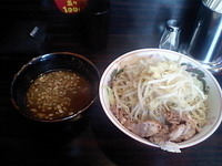 「つけ麺（大）ヤサイネギ増し」@大盛軒の写真