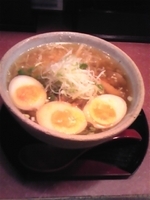 「煮干とりそば+味玉」@らーめん天神下 大喜の写真