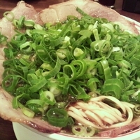 「チャーシュー麺（大）+ねぎ増し+ご飯（大）」@麺や 太華の写真