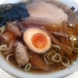 中華そば（トッピング:切りチャーシュー、半熟玉子）