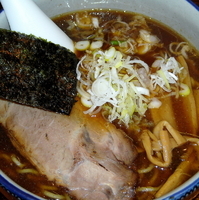 「醤油らーめん650円」@拉麺 阿修羅 船橋本店の写真