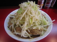 「豚ラーメン（ヤサイアブラカラメ）（850円）」@千里眼の写真