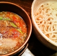 「限定 トマトつけめん（1000円）」@屋台らーめん 鷹流 高田馬場店の写真