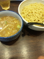 「牛ホルモンのつけ麺【800円】大盛り【50円】特製【250円】*」@大一製麺処 つけ麺屋ちっちょ極の写真