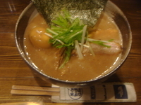 「特製中華そば（麺170g）」@中華そば 椿 蒲田店の写真