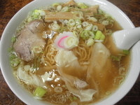 「ワンタンめん」@らーめん太陽 高円寺店の写真