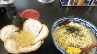 「味噌チャーシューつけ麺（太麺）大盛」@活力豚骨ラーメン 大成屋の写真