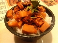 「味噌ラーメン メンマチャーシュー丼」@らーめん 一期一会の写真