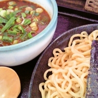 「京都九条ねぎつけそば黒ごま坦々大盛り冷たい麺」@流星の写真
