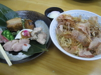 「和風BROWN 1000円+生ビール500円」@MENYA 食い味の道有楽の写真