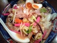 「本場長崎ちゃんぽん（850円）」@麺屋 侍の写真