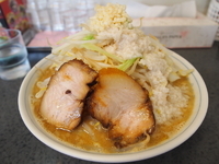 「昼竜ラーメン（大盛り）」@中華そば 昼竜の写真