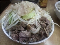 「小ラーメン（ヤサイ・ニンニク・アブラ）」@ラーメン二郎 新小金井街道店の写真