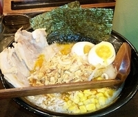 「北海道豚骨味噌全のせ」@北海道濃厚しばきとんこつ てらじ。の写真