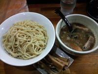 「つけ麺・冷・大+メンマ」@きんの写真