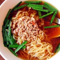 「台湾ラーメン 半額サービス 190円」@台湾料理 味鮮の写真