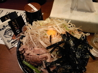 「野郎ラーメン 680円」@野郎ラーメン 海浜幕張店の写真