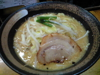 「味噌山賊麺（700円）」@上州山賊麺 大大坊の写真