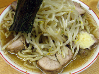 「チャーシュー麺（のり塩・ニンニクヤサイ）@750+100」@ラーメン二郎 環七新代田店の写真