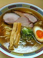 「煮干らーめん（680円）」@煮干鰮らーめん 圓の写真