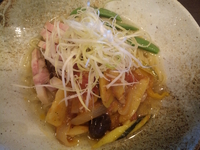 「冷製ラタトゥユ仕立ての和え麺（850円）」@彩色ラーメン きんせい 高槻駅前店の写真