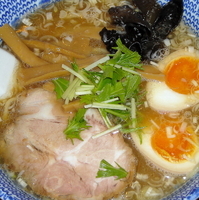 「特製醤油ラーメン650円 味玉100円」@だいろくの写真