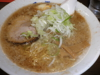 「元ラーメン（600円）半ライス（100円）」@蔵前元楽 総本店の写真