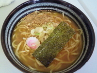 「素ラーメン」@ホース麺’sの写真