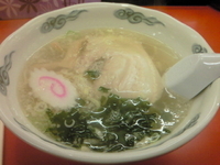 「塩らーめん 600円」@かっちゃんらーめん 麺屋○勝の写真