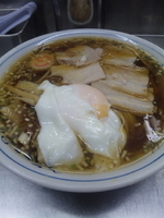 「チャーシューメン + 半熟卵」@中華そば みたかの写真