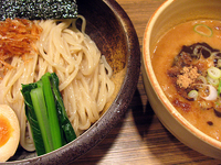 「濃コクつけ麺（中盛・チカラ麺）@750」@オリきんの写真