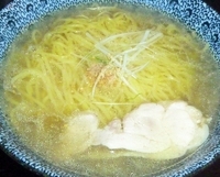 「ランチ・とりそば(690円)」@とりそば ささの写真