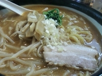 「味噌そば（大盛りサービス）750円」@函館らーめん 船見坂の写真