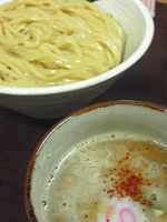 「しょうゆつけ麺（大盛）」@藤丸の写真