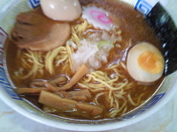 「ラーメン+味玉」@長浜らーめん 八王子バイパス店の写真